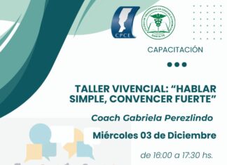03/12 – 16 h Taller vivencial: “Hablar simple, convencer fuerte”