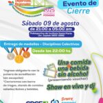 evento de cierre f