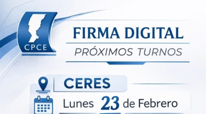Certificados de Firma Digital: CERES – TOSTADO – SAN JAVIER