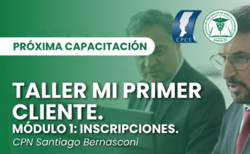 09/04 – 18hs Mi Primer Cliente. Modulo 1. Inscripciones. CPN Santiago Bernasconi