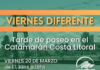 20/03 – 17.30hs VIERNES DIFERENTE Catamarán Costa Litoral