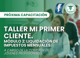 23/04 – 18hs Mi Primer Cliente. Módulo 2. Liquidación de impuestos mensuales