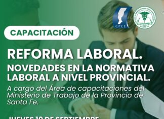 10/09 – 15 h Reforma Laboral. Novedades en la normativa laboral a nivel provincial