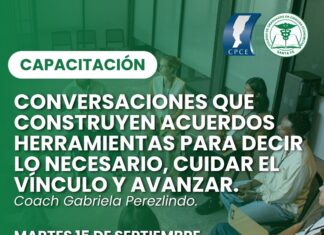 15/09 – 15 h Conversaciones que construyen acuerdos Herramientas para decir lo necesario, cuidar el vínculo y avanzar.