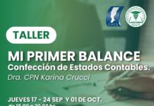 17/09 – 18 h Mi Primer Balance