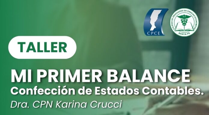 17/09 – 18 h Mi Primer Balance