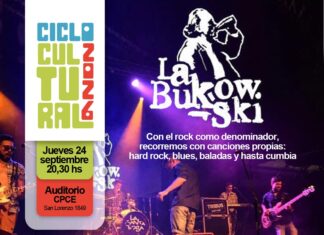 24/09 – 20.30 h Ciclo Cultural Septiembre